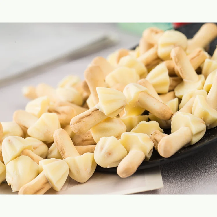 Compound CHOCOLATE+ BISCUITS Mushrooms in foil bag into printed box