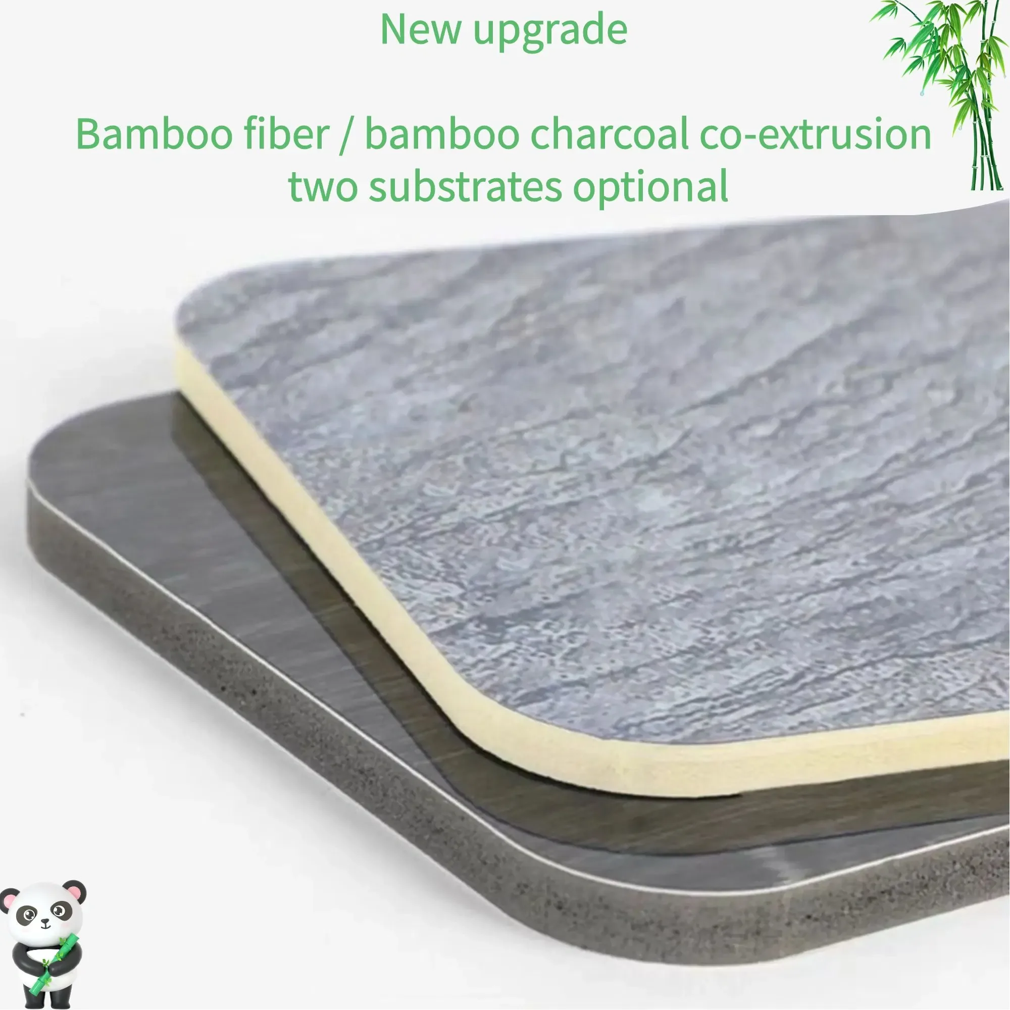 Hot Selling Bamboo Charcoal Wood Veneer 3D Wood WPC Wall Panel Bamboo Charcoal Board