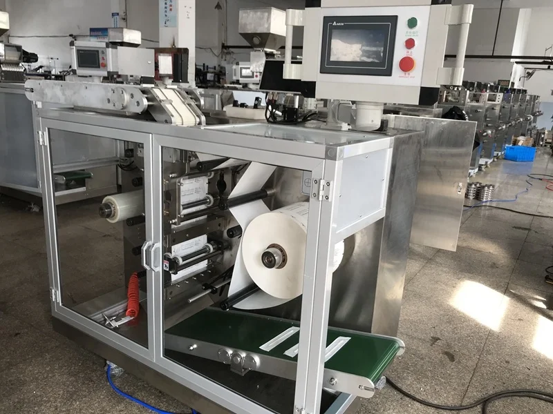 2020 New Product Automatic Nucleic Acid Detection Cotton Swab Plastic Packing Machine Strip Paper China Soft Pouch Packing
