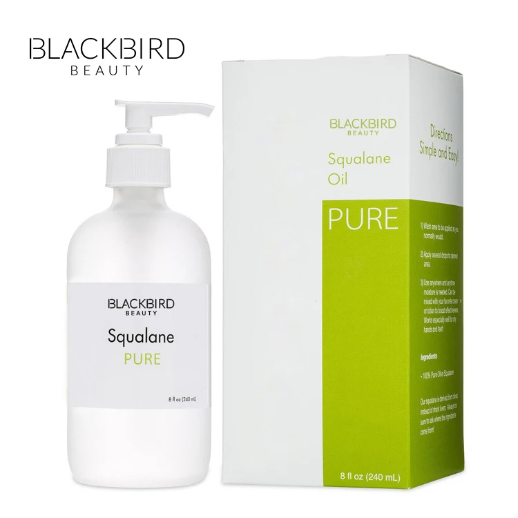 Wholesale Custom Men Women Moisturizing Massage Infused Facial Oil Balance Nourishing Squalane Face Oil