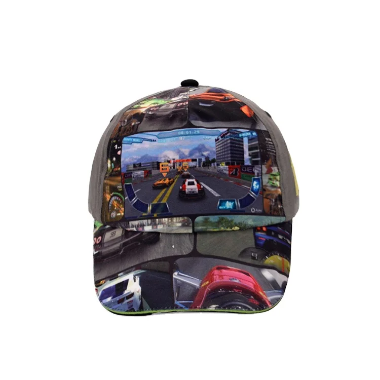 OEM Customized 6-panel hat sport cap printed