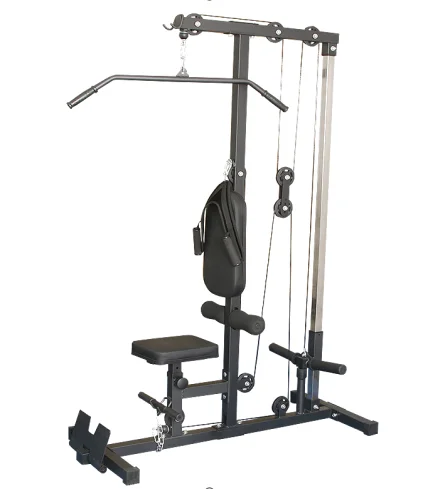 Home Heavy Duty Commercial Trainer Multi Function Adjustable Lat Pull Down Machine Fitness Station