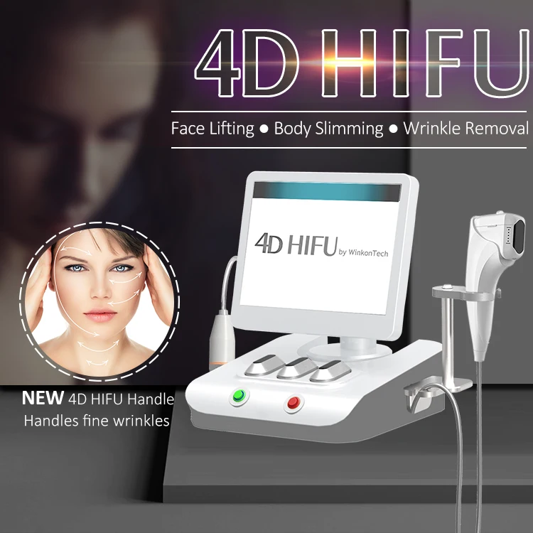  2021 новый ультразвуковой аппарат для подтяжки лица HIFU 4D с 11
