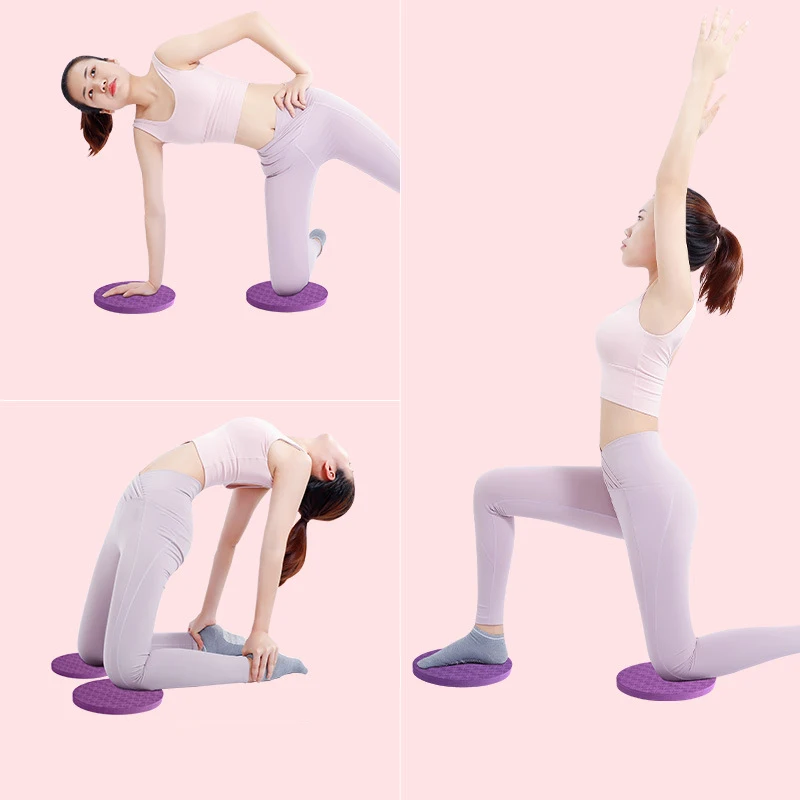 Home Exercise Round Colorful Fitness Tpe Foam Cushion Yoga Balance Pad Board Training Pad