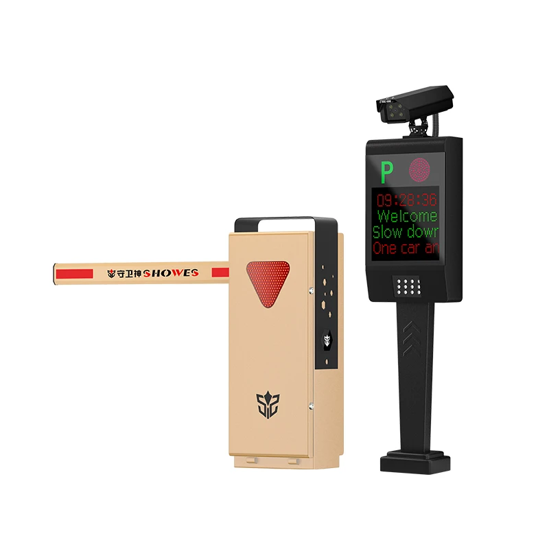 24v dc brushless motor automatic remote control vehicle security folding arm road barrier gate