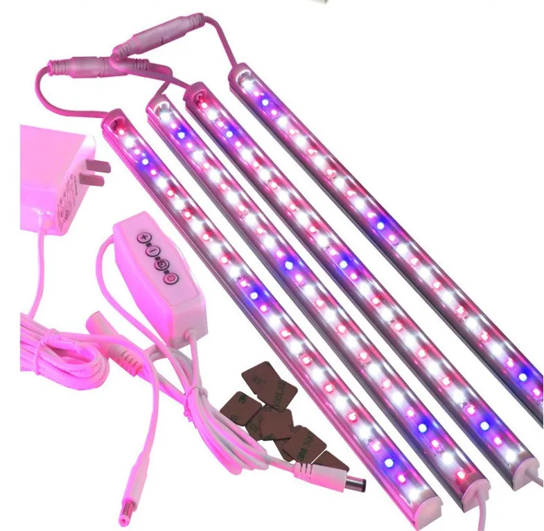 5W/9w/13w/18w/24w waterproof T8 greenhouse led grow light strips Samsung  lights Red Blue for plant growing