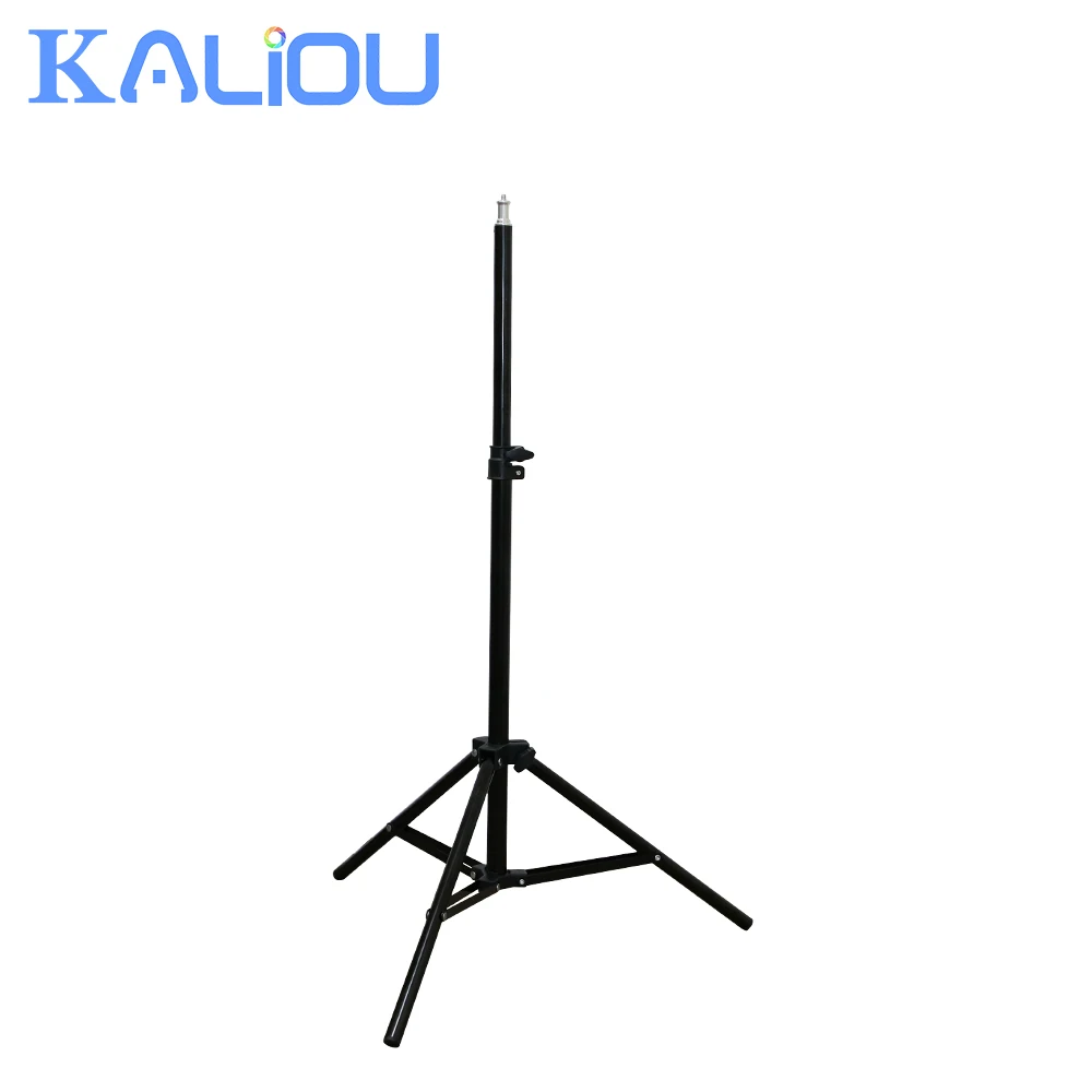 Kaliou 1.2m Light Stand Tripod With 1/4 Screw Head For Photo Studio Softbox Flash Umbrella Reflector Light Camera Ring Light Vlo