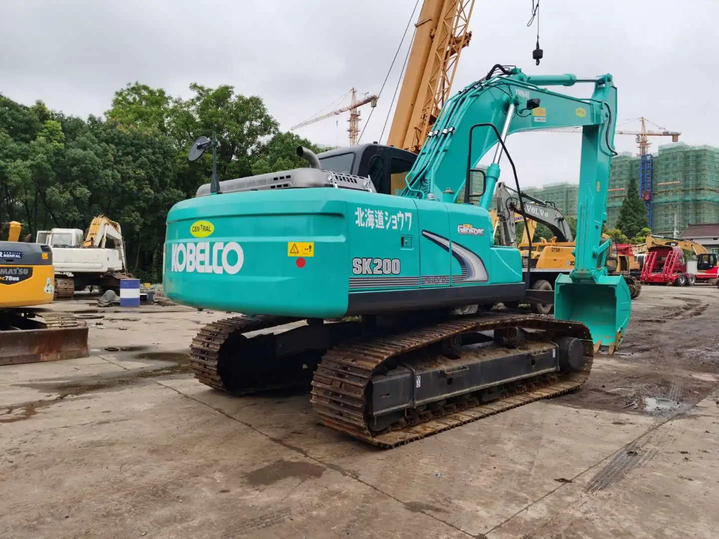 Made in 2020 Used excavator 20ton Kobelco Used SK200 for sale