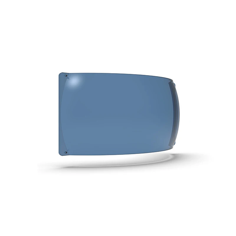 ZEISS One-piece shield sunlens: base 6 sunlens High Quality solid Customized HC Hard Resin Eyewear lens  low moq wholesale