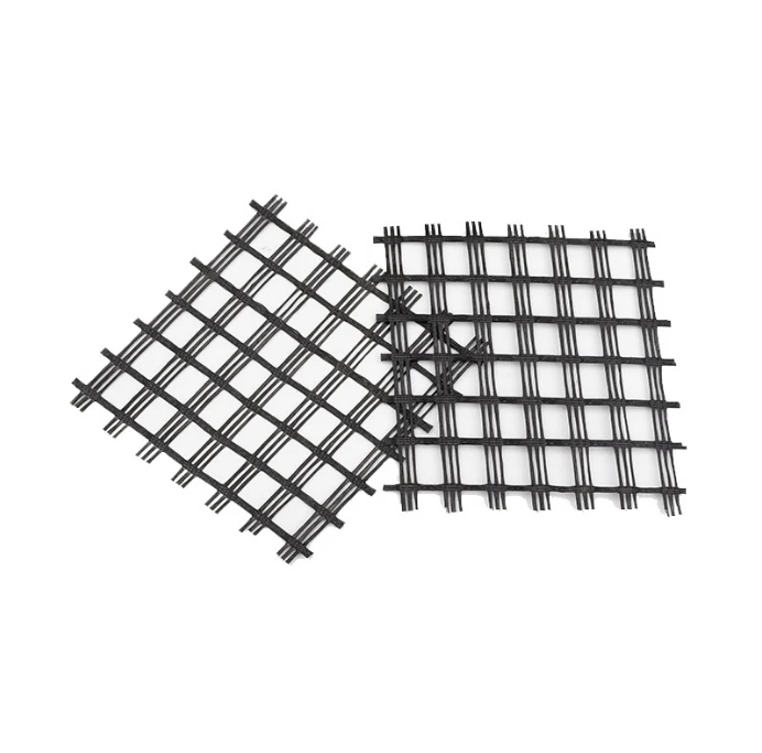Bitumen Coating Road Paving Material Fiberglass Geogrid asphalt reinforcement fiberglass geogrid factory