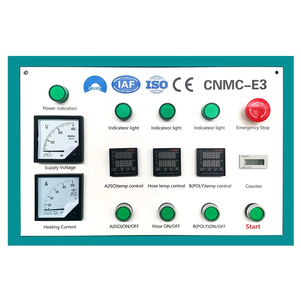 Multifunctional PU Polyurethane Spray Foam Machine CNMC-E3 with Free Spray Gun Transfer Pump and Heating Hose