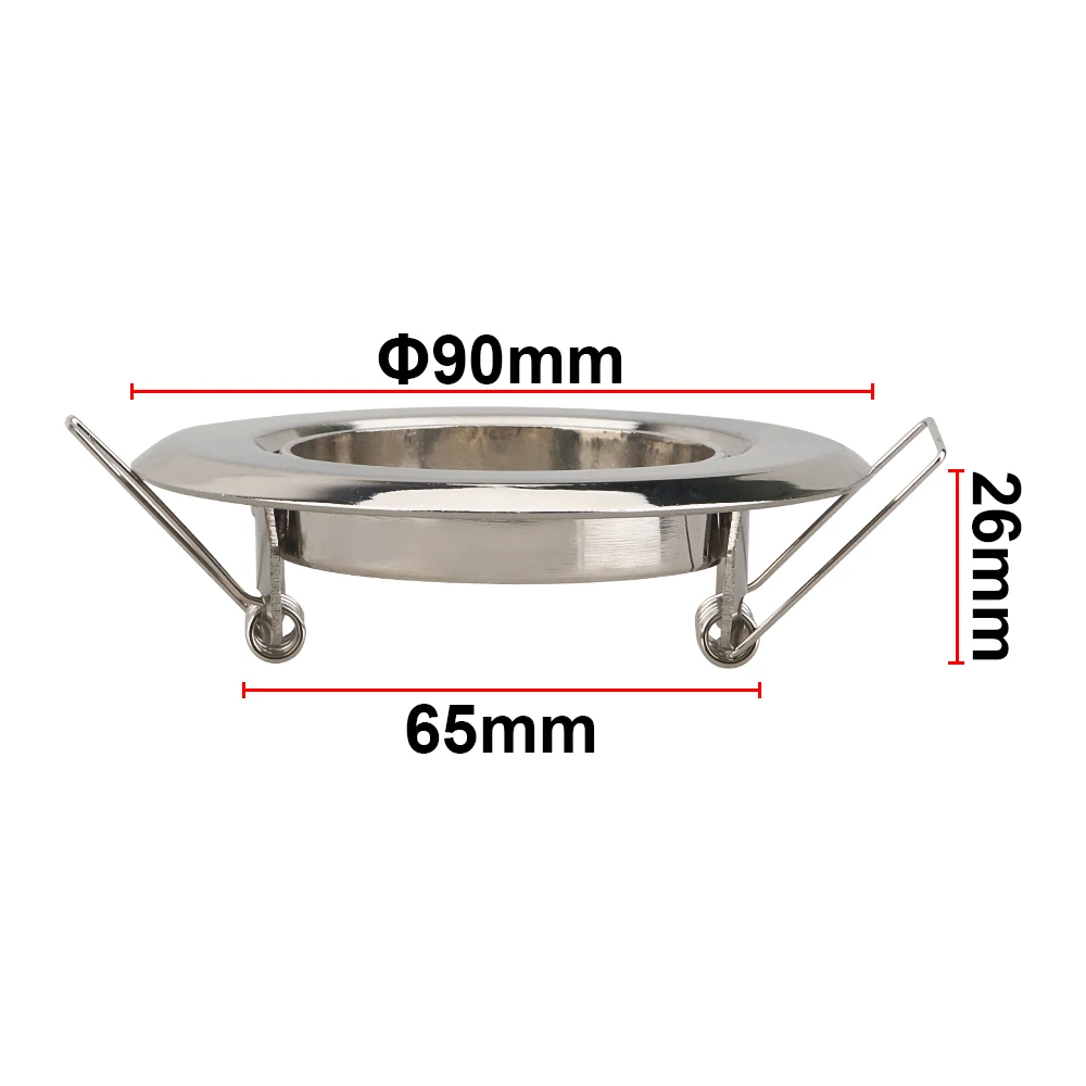 Modern decorative small GU10 MR16 GX53 spot light bracket recessed ceiling fixture for interior