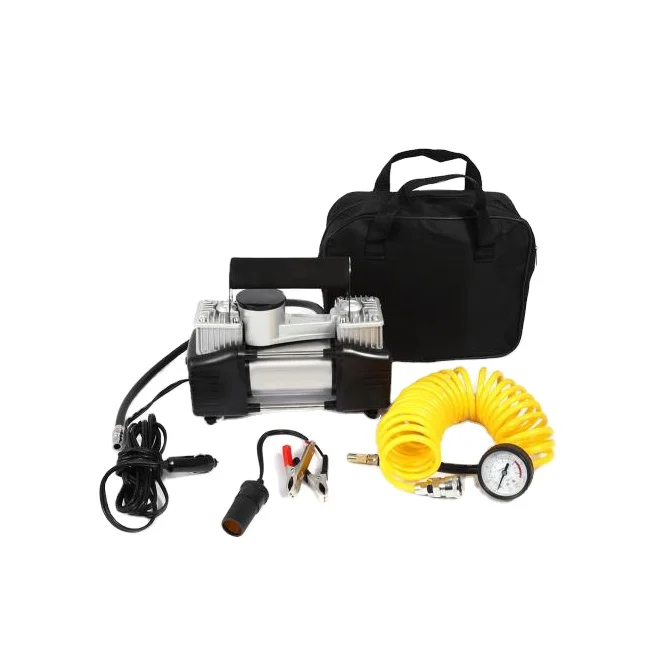 12 V Portable Electric Car Tyre Inflator Pump Air Car Pump Mini Vehicle Air Pump  Compressor