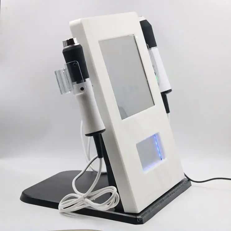 3 In 1 Ultrasonic Rf Oxygen Facial Care Device Co2 Oxygenation Wrinkle Removal Deep Cleansing Skin Tightening Oxygen Jet Machine