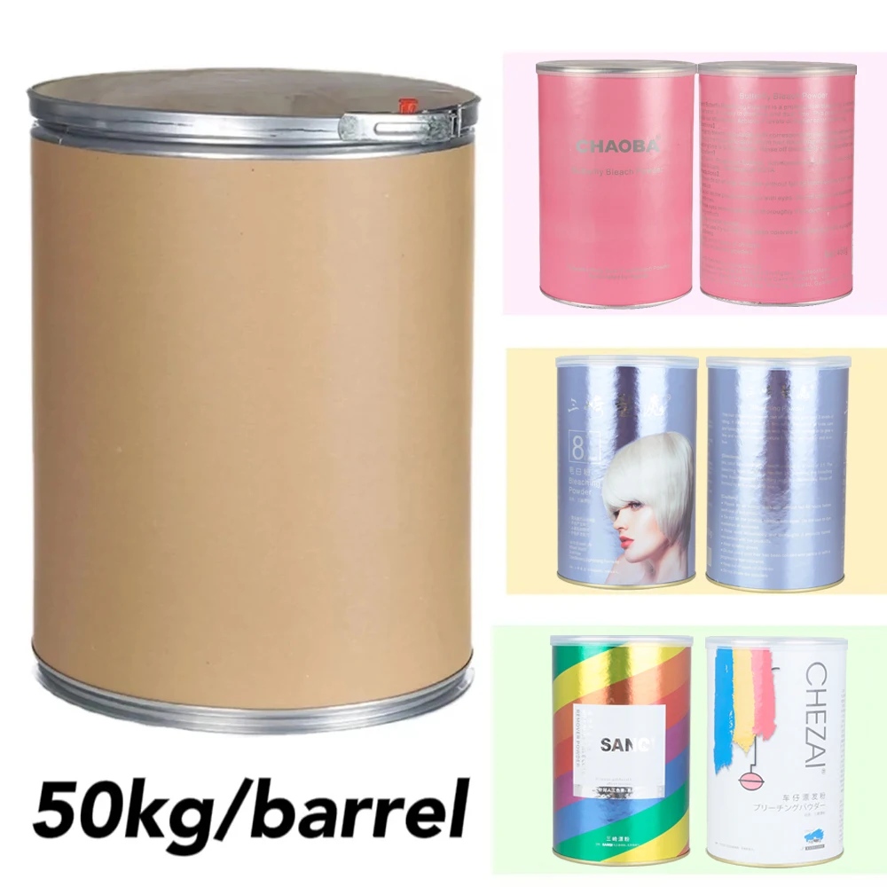 Bulk Order Lift 9 Degree Blue Color Organic Dust Free Hair Bleaching Powder