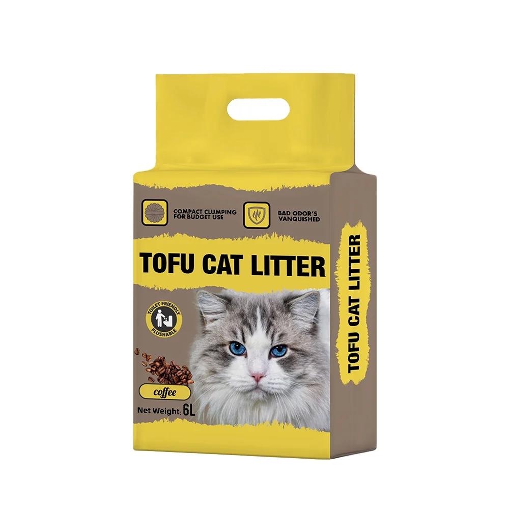 Buy Cat Litter Tofu Manufacturer Soluble Cats Toilet No Dust Low Dust Soya Green Peas Granule Arena Para Gatos Cat Litter