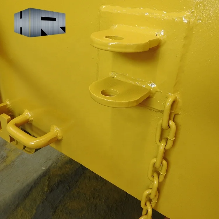 Construction waste Skip container hook lift dumpster hook lift bin