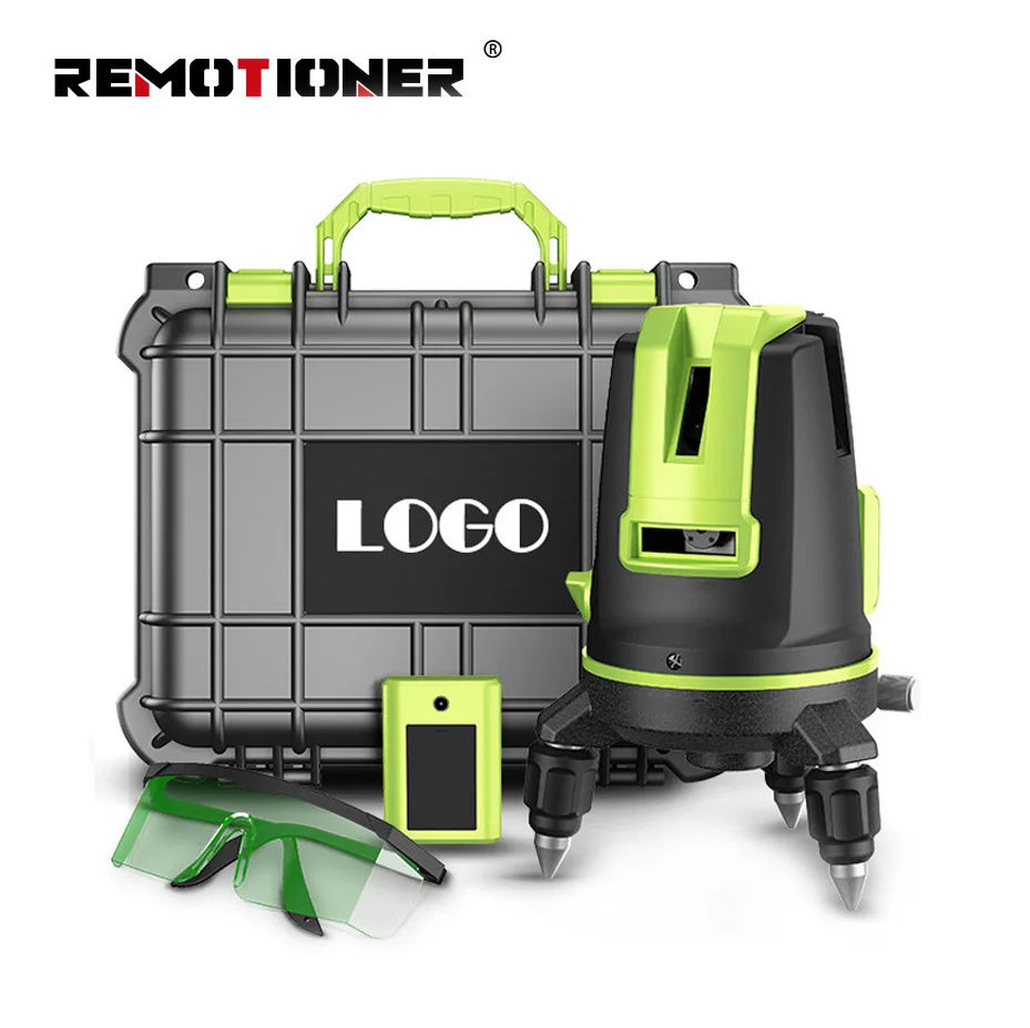 Leveling Tool Vertical Horizontal 2/3/5 Line 360 Degree 3D Self-leveling Rotary Laser Level with Lithium Battery