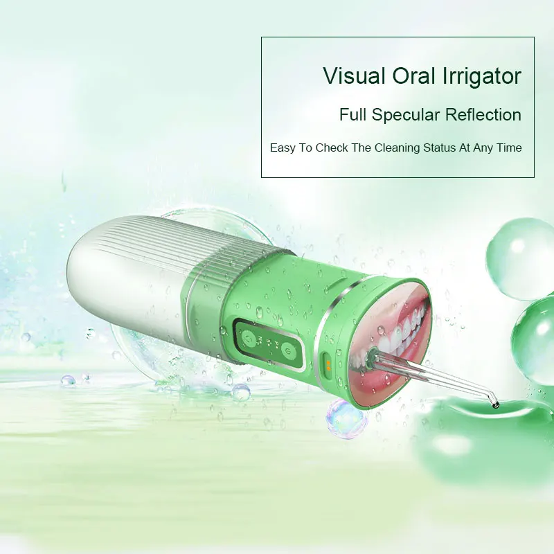 H2ofloss 2023 Best Selling Dental Floss Irrigator OEM/ODM Water Flosser Mini Waterflosser  For Teeth Braces Cordless Jet Pick