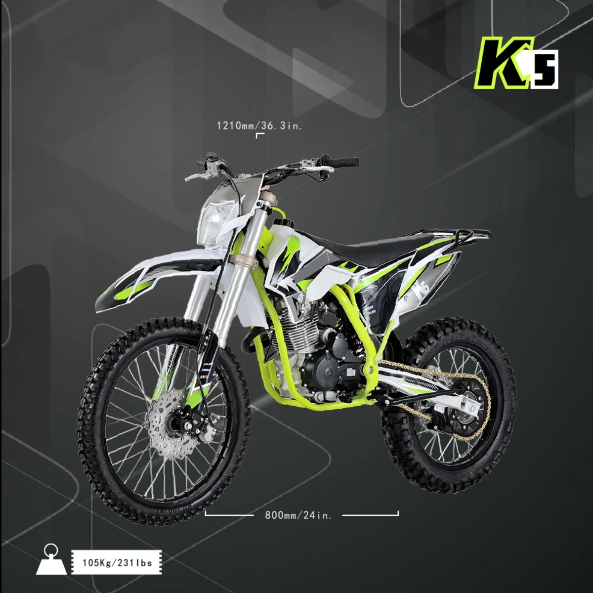 Professional manufacture 2024 250cc Factory Direct Sports Gas Pit Bike Racing 19/16 Dirt Bike