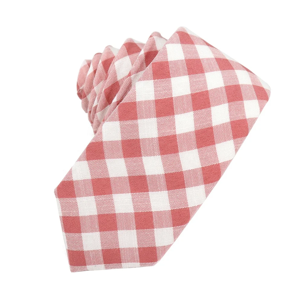 
 Симпатичная школьная форма, 100%, ручная работа, розовый хлопковый галстук с индивидуальным логотипом для мужчин  