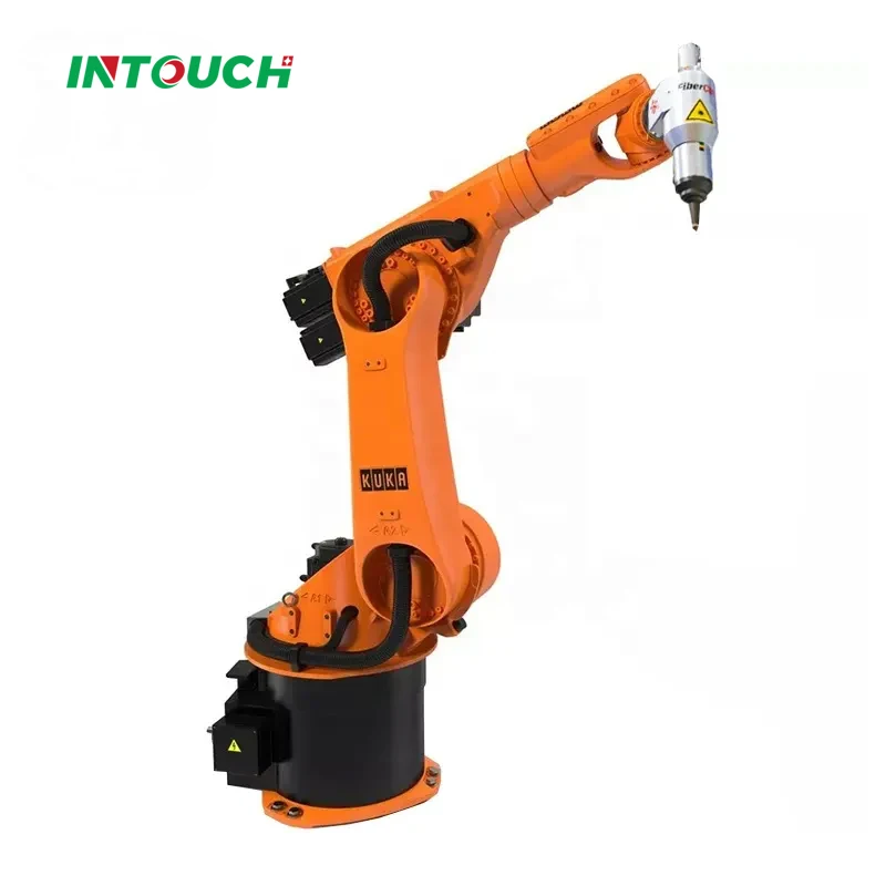 1000W-3000W 6 Axis Kuka Robot Arm System Automatic Metal Fiber Laser Cutting Machine