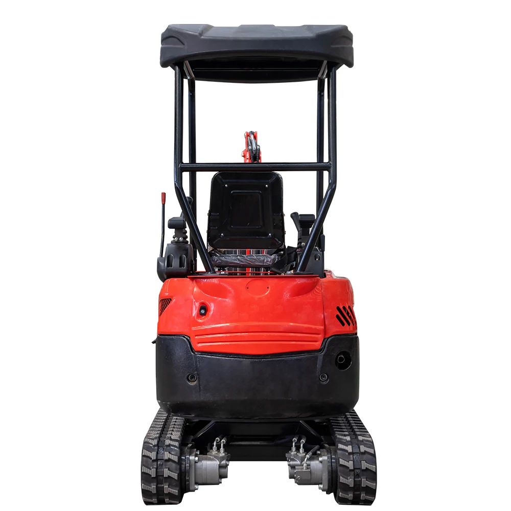 HT18 Hightop Hydraulic Crawler Mini Excavator 1.8Ton 3.5Ton With Hydraulic Pump And Thumb Garden Yard For Home Garden Use