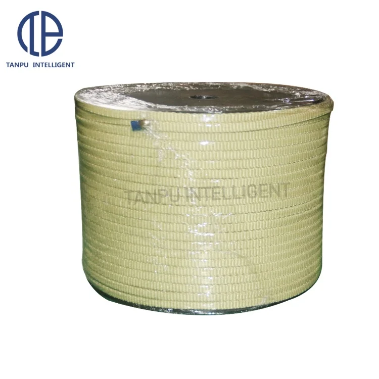 Hot Sale  Glass Machine Heat Resistant Materials Aramid Fiber Rope For Glass Tempering Machine
