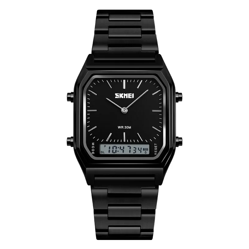 Hot selling SKMEI 1220 fashion men retro analog digital watch