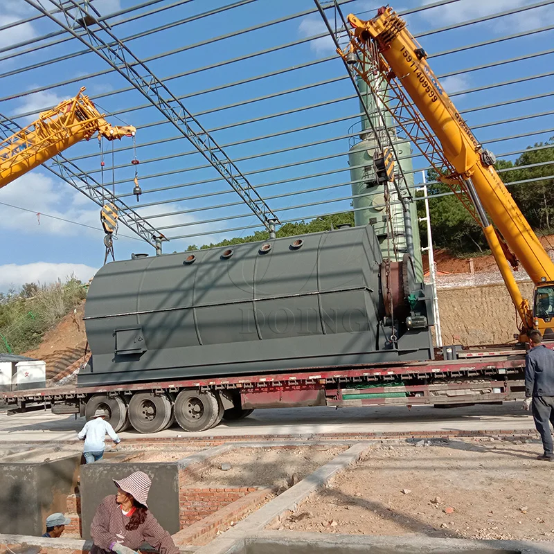 Best Quality 1-50TPD Waste oil sludge pyrolysis plant sludge to fuel oil/Diesel Recycling Treatment Machine