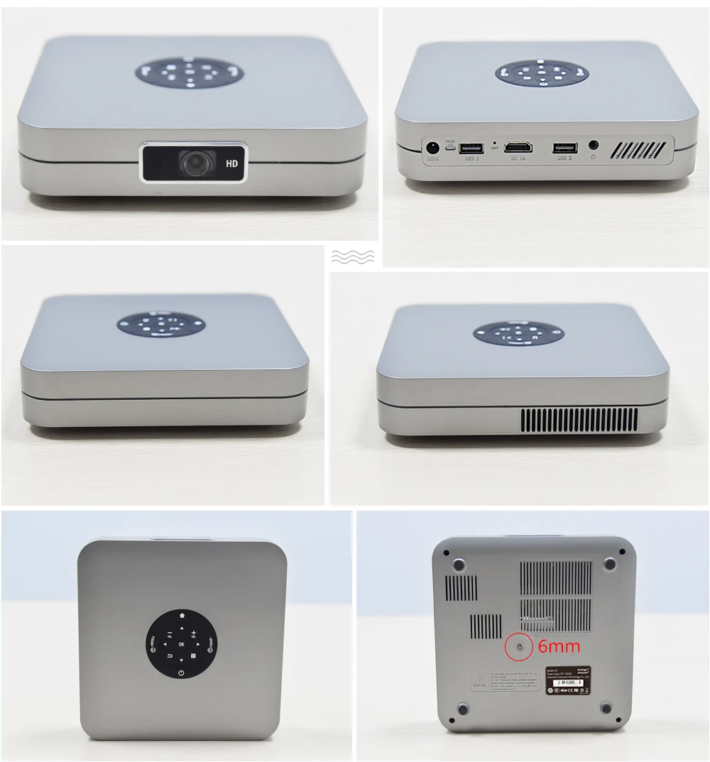 
2020 new arrive DLP mini projector 1080p android 7.0 K1 projectors 