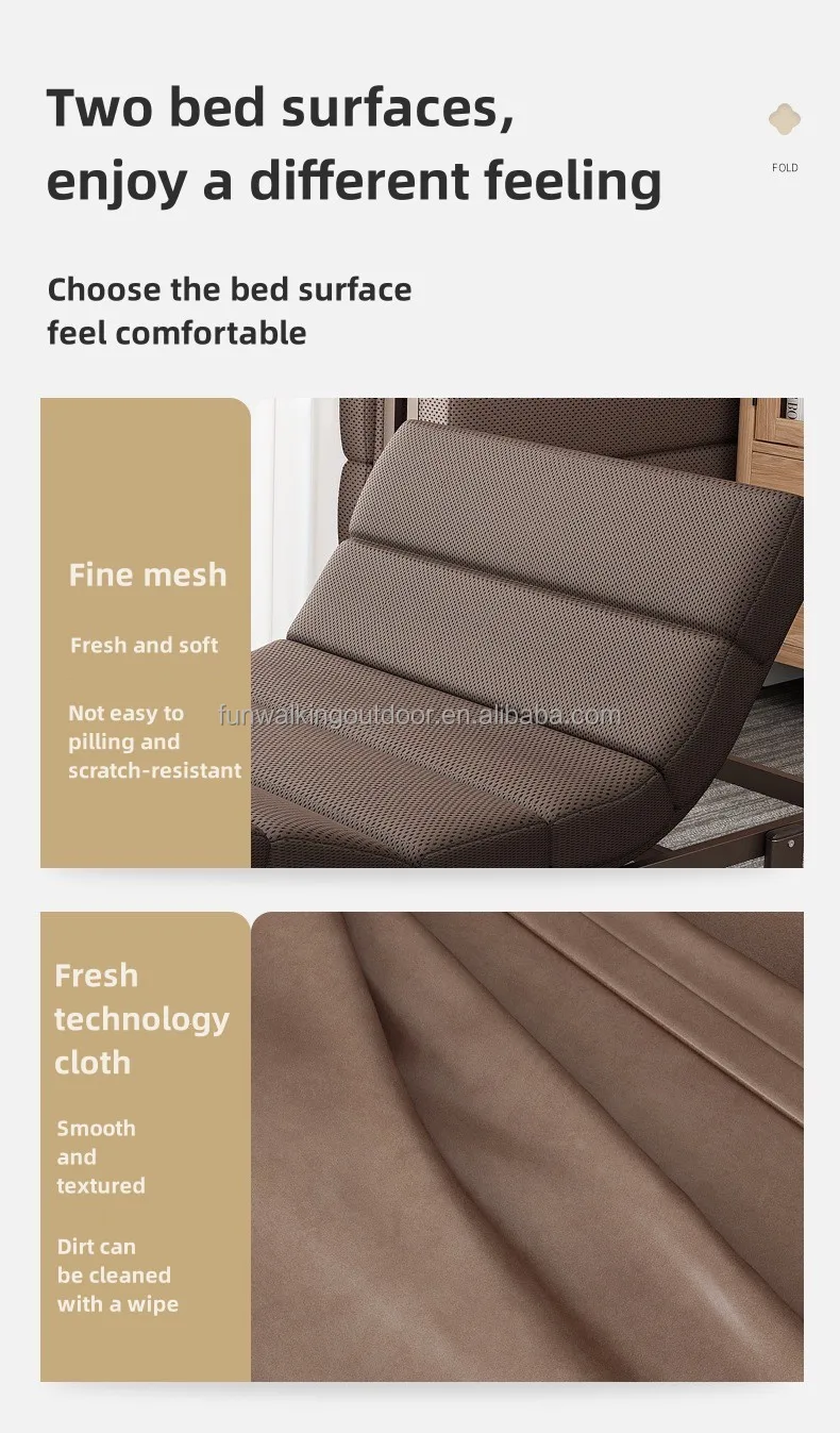 New Arrival Ready to Ship S Shaped Living Room Sofa Creative Space Saving Sofa Set Multi-functional Folding Sofa Bed