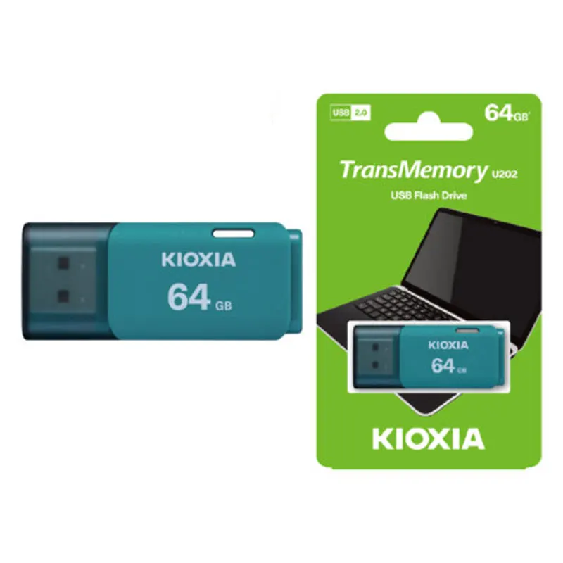 Original KIOXIA USB Flash Drive Stick 2.0 TransMemory 128GB 64GB 32GB 16GB 8GB 4GB 2GB Usb Flash Drive