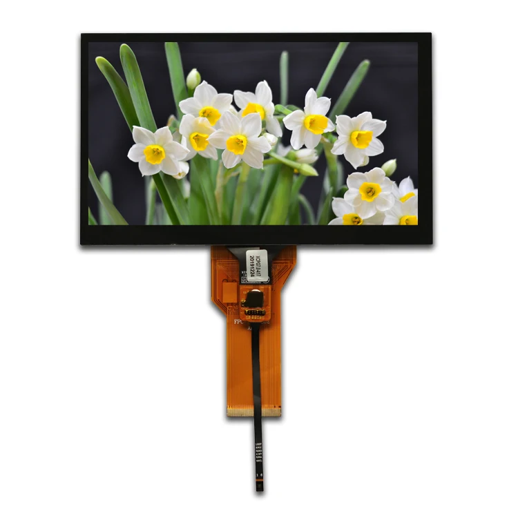 Factory Wholesale 7 inch lcd panel 800*480 RGB 50pin TFT lcd touch screen
