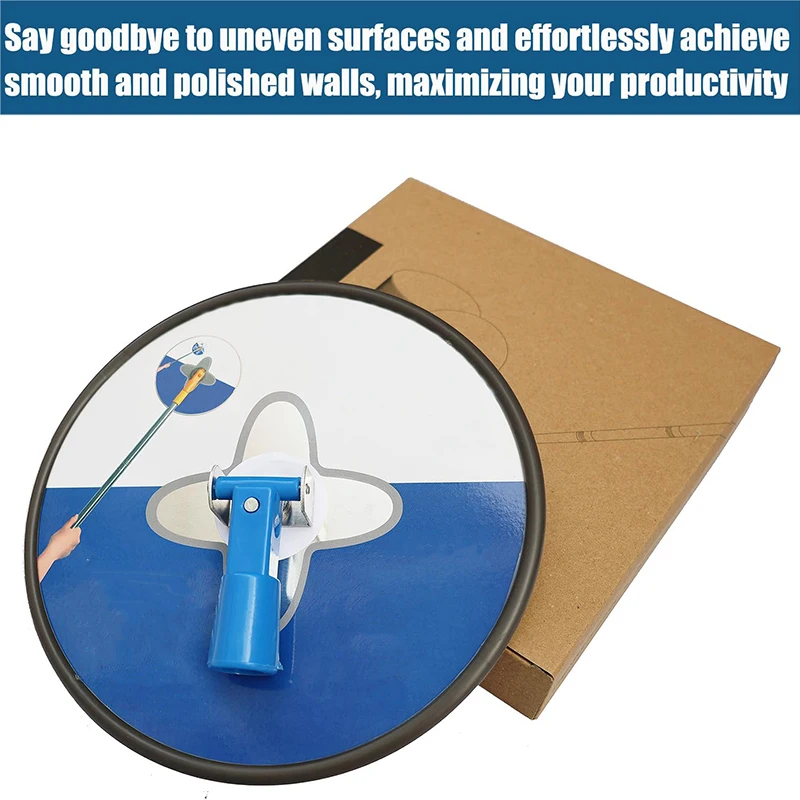 Hand Sander Hook and loop Hand Drywall Sander for Wall Cleaning and Polishing Drywall Radial Sander