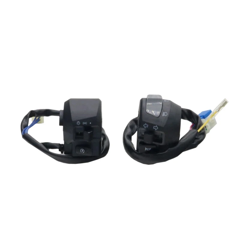 22mm Motorcycle Switches Horn Button Turn Signal Lamp Light Start Handlebar Controller Switch buttons switches