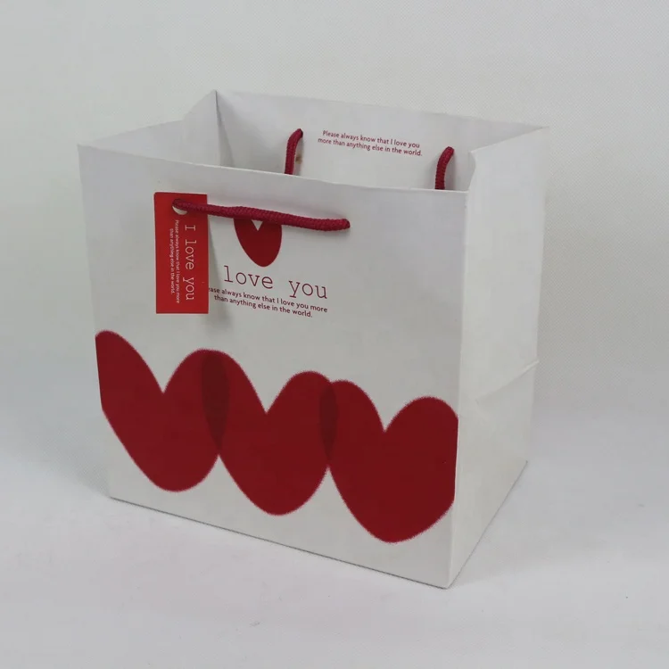 Custom Kraft Paperboard Bag with Lamination Brown Paper Gift Bags for Packaging with Your Own Logo