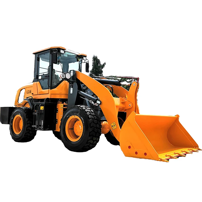 Lonking 1.8 Ton Front End Wheel Loader with High Quality Cdm818d Rated Loader with 1.05cbm Bucket