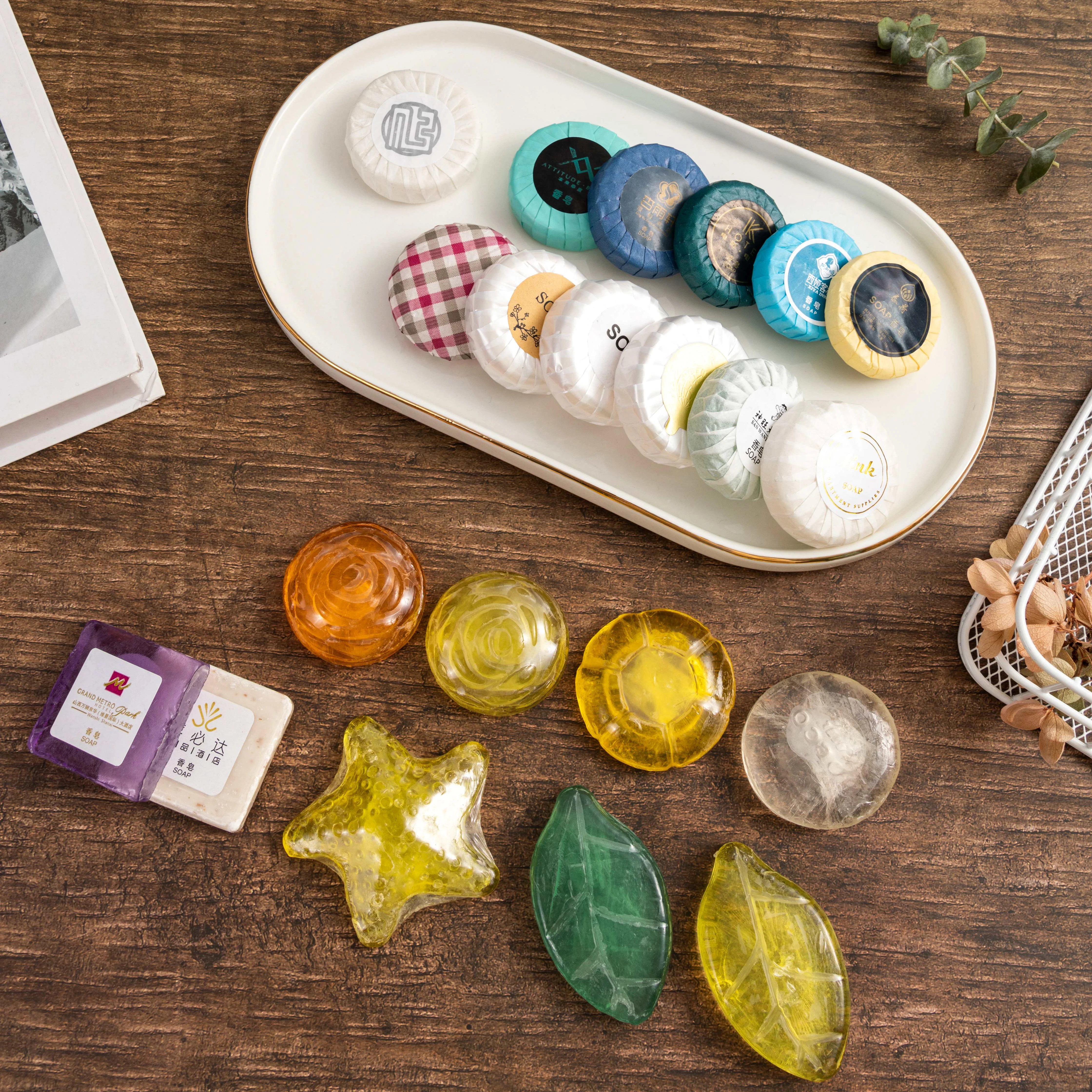 Customized Wholesale Disposable Small Bathing 20g Hotel Supplies Soap For Hotel Toilet