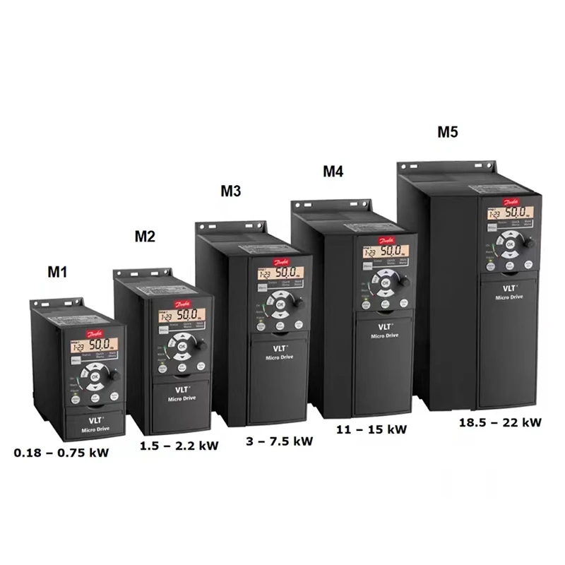 Original Danfoss VTL frequency inverter FC051PK37T4E20H FC051PK75T4E20H FC051P1K5T4E20H 3XXCXXXSXXX with good price