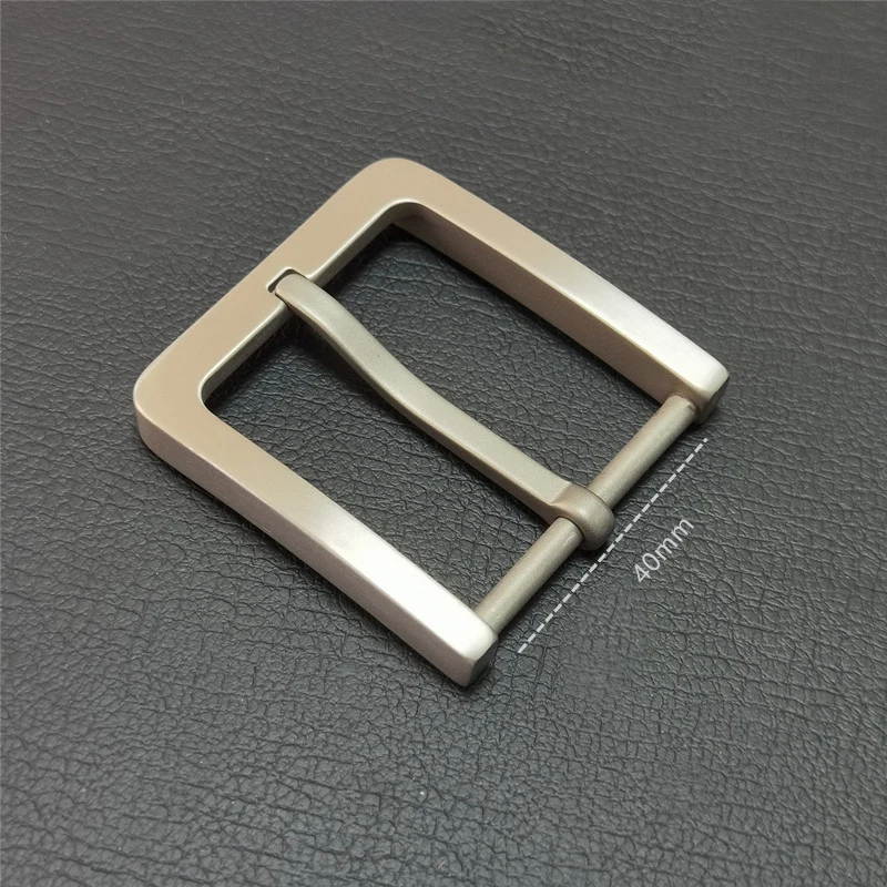 custom titanium belt buckle