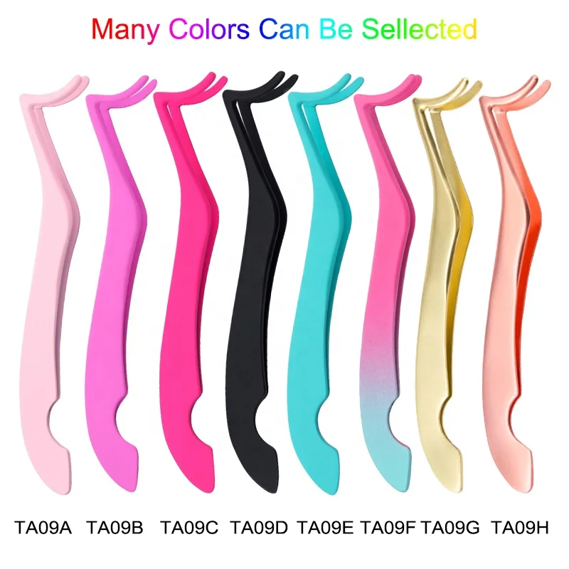  Custom lash tools eyelash tweezers private label
