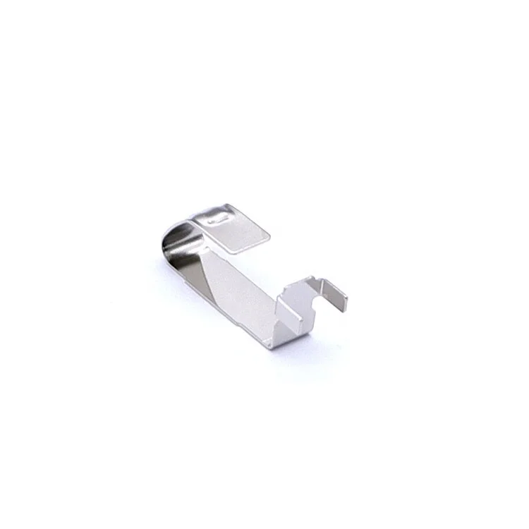 sheet metal stamping stainless steel nickel plated SMD EMI battery spring