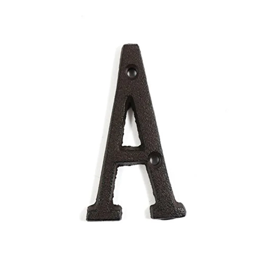 Cast Iron Wall Decoration House Number Door Number