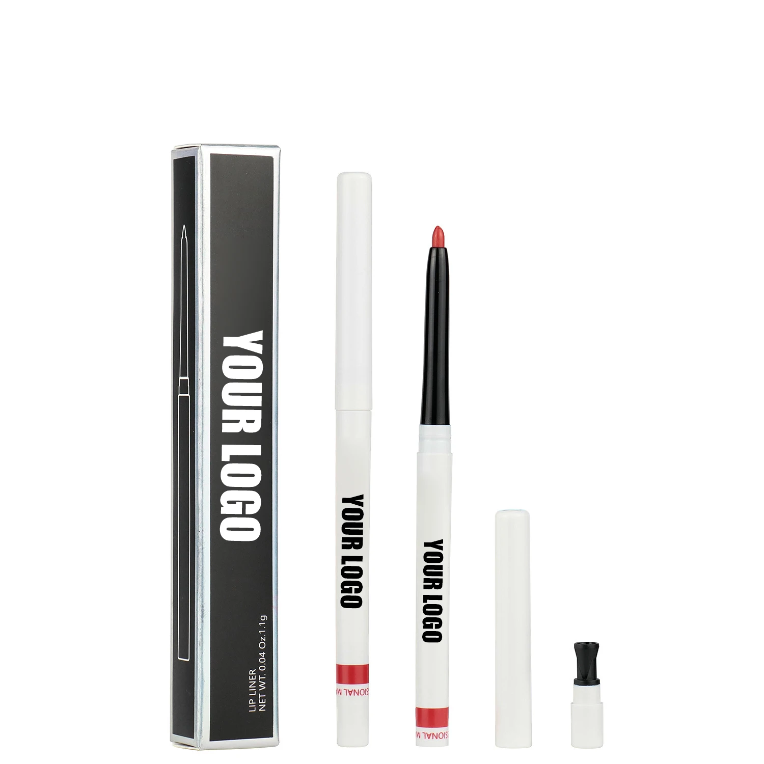 Custom Lip Liner Private Label Waterproof Moisturizing Easy and comfortable application retractable lip liner