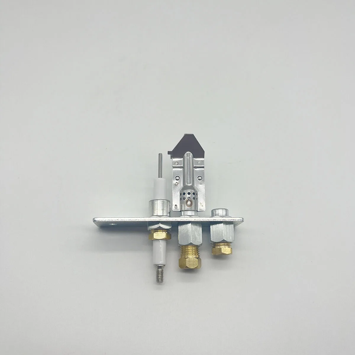 Integrated kitchen gas safety device gas burner