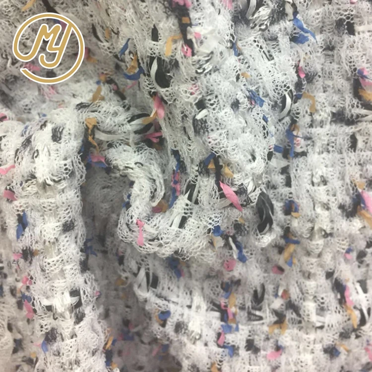 High Quality Wholesale Fashion Garment Women Coat Suit Italian Tweed Fabric For Winter