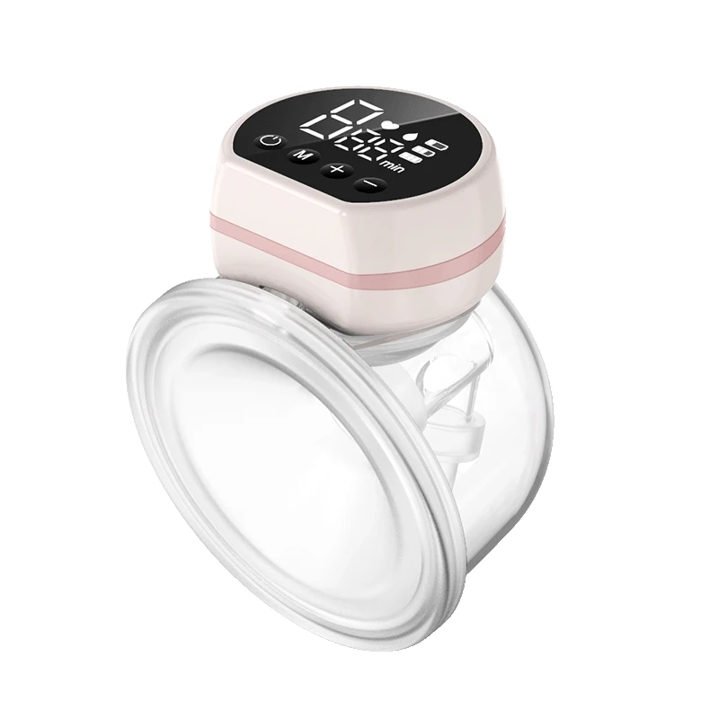 Wearable Electric Milk Video Hands Free Manual Enlargement Double Silicon Portable Baby Handsfree Wireless Breast Pump Electric