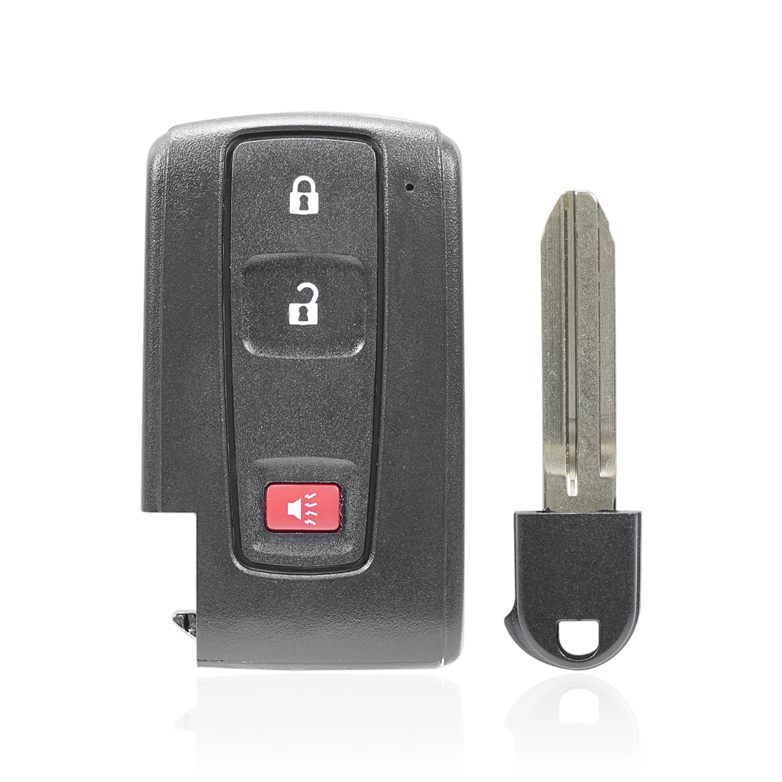 Car Key Shell Vehicle Keys  Hot-selling smart plastic case for Toyota Prius 2+1 keys without logo without chip