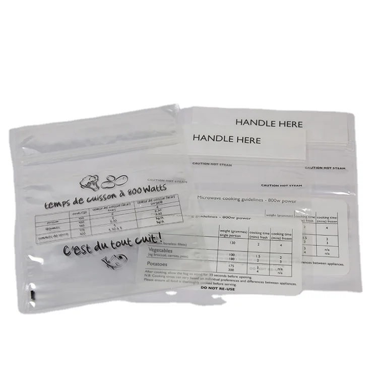 Plastic Oven Microwave Steam Bag For Cook